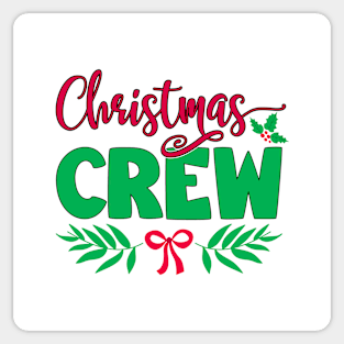 Christmas Crew Family Matching Sticker